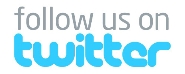 twitter image showing text: Follow us on twitter