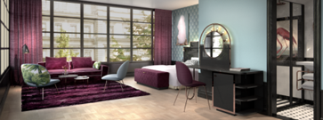 scandic hotel room