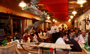hornboden restaurant inside