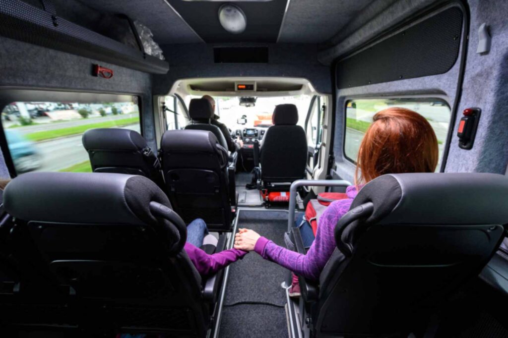 Luxury minibus