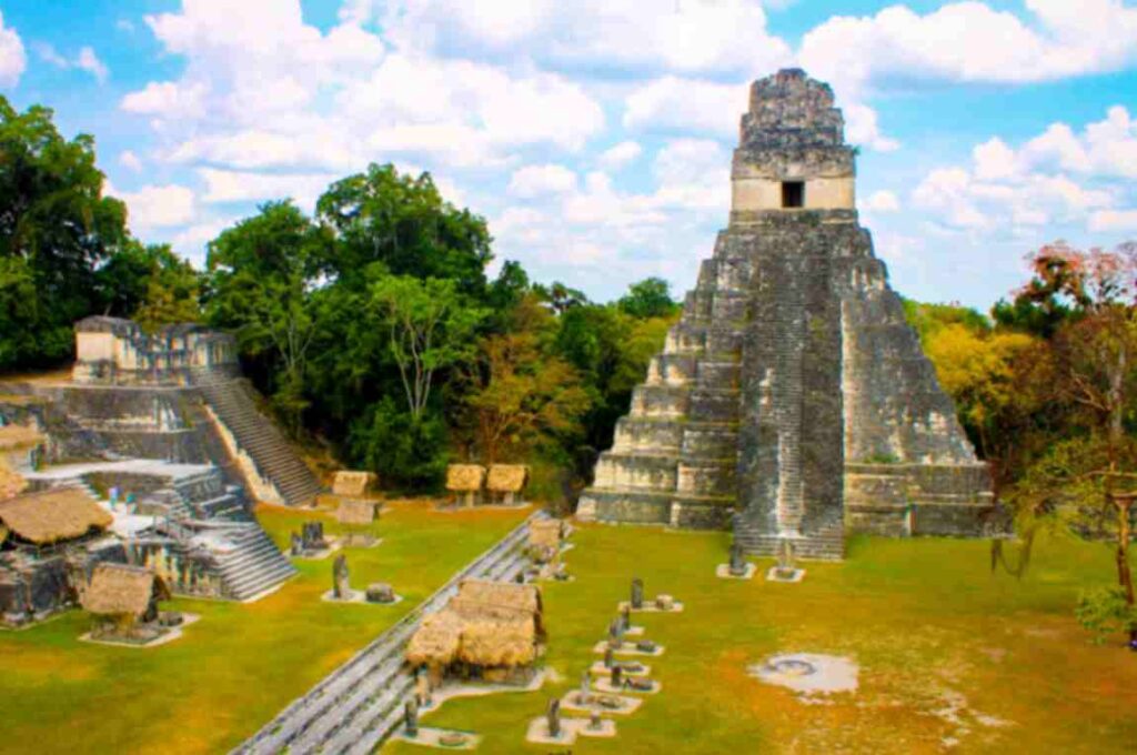 Pyramids of Tikal in Guatemala