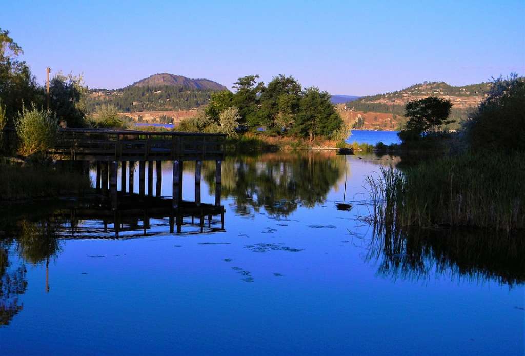 Lakes in summer
