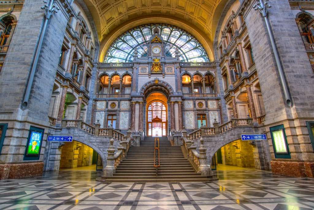 Train station in Antwerp