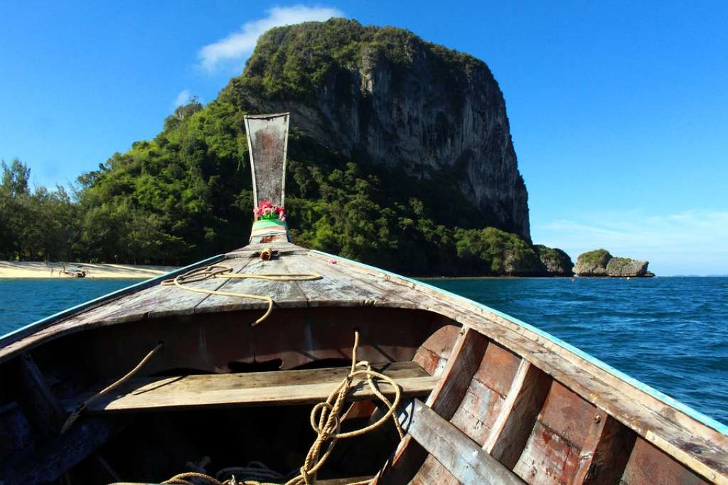 Longboat in Thailand